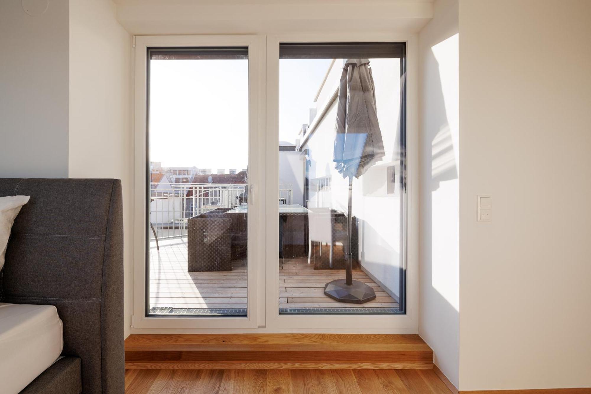 Symphony Apartments 40 - Modern Loft With Terrace And Grill In Central Location Vienna Exterior photo